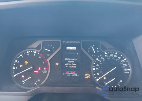 2024 Toyota Tundra Sr5 4Wd z USA, uszkodzony, nr VIN 5TFLA5DB1RX132370